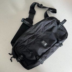 Chrome Cross Body Messenger Bag